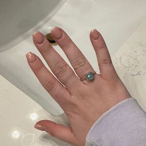 Turquoise Sterling Ring - Women Jewelry